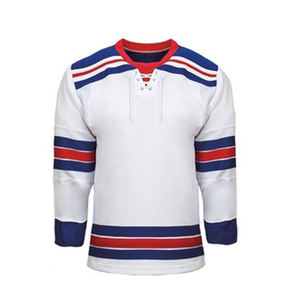 Camisetas de hockey sobre hielo hechas a medida Unisex, uniformes de hockey impresos por sublimación de gran tamaño con nombre de equipo bordado, conjuntos Unisex - Product Image 1