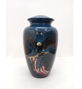 Urnas de cremación de metal de diseño único, suministros funerarios al por mayor de calidad superior, urna clásica con estilo más vendida a precio de fábrica - Product Image 3