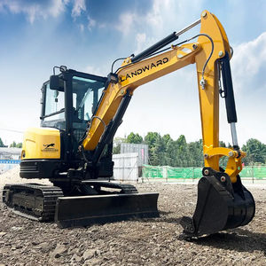 Livraison gratuite Mini pelleteuse CE EPA de 3.5 tonnes d'occasion Micro pelleteuse hydraulique pour moteur Kubota Moteur hydraulique Eaton - Product Image 4