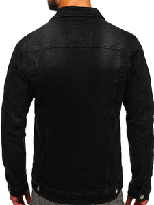Oversized Denim <b>Jacket</b> Vintage Fashion Casual Jeans <b>Jacket</b> for Men Women Custom Design OEM Manufacturing and Private Label - Product Image 2