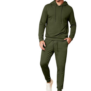 Pull Personnalisé Survêtement Unique Respirant pour Homme Streetwear à Manches Longues avec Col à Capuche pour la Saison d'Hiver - Product Image 3