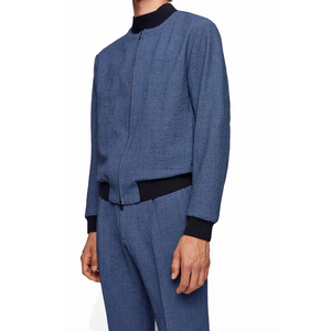 Veste bomber décontractée pour homme de haute qualité personnalisée 2025 Nouveau style Collection d'hiver Vestes d'hiver 100% nylon - Product Image 3