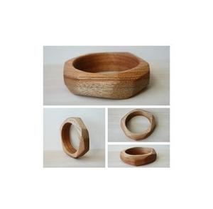 Bracelets en bois faits à la main, aspect élégant de créateur, imperméables, surface lisse et polie, couleurs personnalisées, cadeau d'affaires, traditionnels pour femmes - Product Image 3