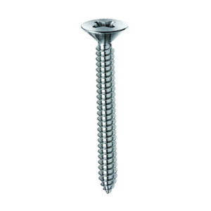 Tornillos Viti Parker de cabeza plana con corte cruzado 3,5x9,5 (paquete de 50) - Product Image 1