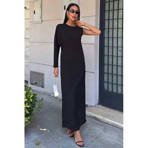 Vestido Largo de Una Manga Aethra 2693-8 con Cintura Natural y Característica Lavable - Product Image 6