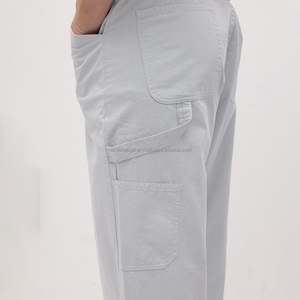 Nardon Apparel <b>Men</b> Casual Lightweight Breathable Canvas <b>Joggers</b> Mid Active Pants Zipper Pockets Quick Dry Plain Dyed Athletic - Product Image 6