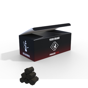 100% Natural Coconut Shell Charcoal Indonesia Factory Premium Quality Shisha <b>Hookah</b> Charcoal Low Ash OEM Private Label - Product Image 1