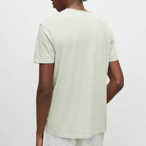 เสื้อยืดผ้าฝ้ายเฮฟวี่เวทของผู้ชายทรงโอเวอร์ไซส์เข้ารูปแห้งเร็วแบบธรรมดาออกแบบได้ตามต้องการ - Product Image 3