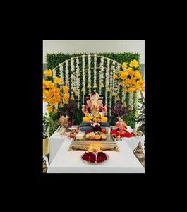 Configuración completa de hierro para boda india Mandap, decoración de escenario, banquete, fiesta y arco de boda, decoración de escenario - Product Image 4