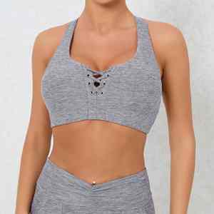 Women's Shockproof Gym Sports Bra for Running Training & Fitness Fast Dry Workout <b>Vest</b> Breathable Yoga Top that Absorbs <b>Sweat</b> - Product Image 5