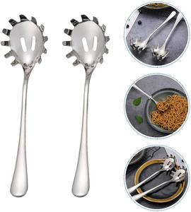 Serveur de spaghetti en acier inoxydable Cuillère à pâtes Cuisine domestique Serveur de spaghetti de haute qualité Outil de cuisson - Product Image 5