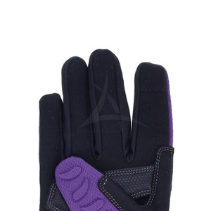Guantes de Seguridad Mecánicos con Palma Reforzada de Cuero y Neopreno, Libres de Silicona, Personalizables para Trabajo Mecánico y Utilitario de Uso Pesado - Product Image 4