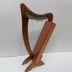 Harpes irlandaises avec plusieurs cordes en bois de rose | Harpes irlandaises en palissandre Harpes irlandaises sur mesure avec ficelle - Product Image 2