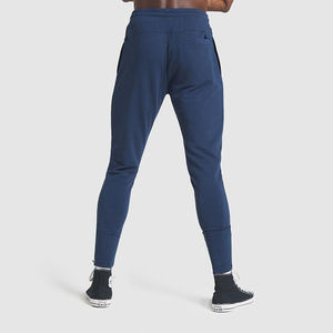 Jogging pour hommes de poids lourd, fabrication, cordon de serrage, impression et conception de logo personnalisés, 100% coton, pantalon de survêtement délavé à l'acide - Product Image 3