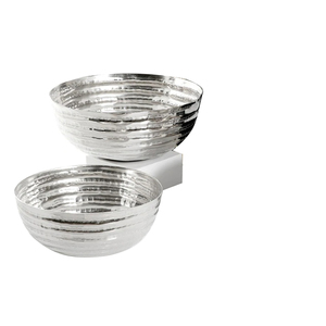 Bol de service au design attrayant Restaurant Vaisselle décorative de table Bol en métal Bol de mélange de fruits pour traiteur - Product Image 6