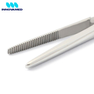 Pinzas de bloqueo para hemostatos Kelly, pinzas quirúrgicas curvas rectas de 14cm para uso quirúrgico en hospitales por INNOVAMED Renewable - Product Image 5