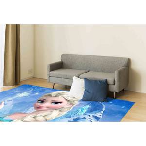 Vibrant Floral Printed <b>Rug</b> for Elsa <b>Rug</b>, Girl Room <b>Rug</b>,<b>Chenille</b> <b>Rug</b> - Product Image 3