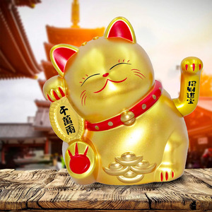 ลำโพงบลูทูธ ชาร์จผ่าน USB ลายแมวนำโชค - คละสี - Product Image 4