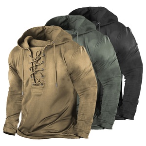 Sudadera con Capucha Personalizada para Hombre, 100% Algodón Orgánico, Lavado Vintage, Tejido Grueso, Bordada, Corte Holgado, Ecológica - Product Image 2