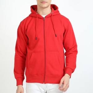Sudadera con Capucha Personalizada al por Mayor, 100% Algodón, Invierno, Cierre Doble, Forro Polar Grueso para Hombre con Opciones Personalizables - Product Image 1