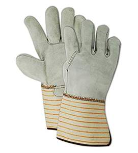 ถุงมือเชื่อมหนังแพะผลิตจากปากีสถานขายส่งและปรับแต่งได้ - Product Image 2