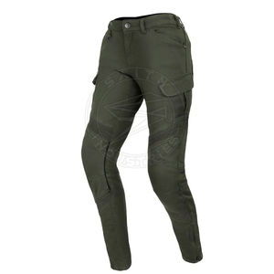 Women's 100% Cotton Denim Four Seasons Waterproof Racing <b>Biker</b> Protective Gear Straight Mid Print Breathable Knitted Casual New - Product Image 1