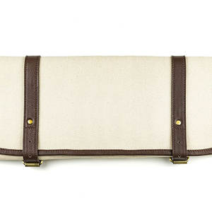 Bolsas enrollables de cuero genuino de alta resistencia de alta tendencia hechas en fábrica con logotipo personalizado OEM ODM compatibles con bolsas enrollables de cuchillos de bajo precio - Product Image 4