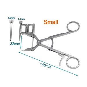 เครื่องมือศัลยกรรมกระดูกและข้อ สแตนเลส แบบใช้มือ คีมลดกระดูกอเนกประสงค์ ปลายแหลม จุดล็อค ปรับระดับได้ - Product Image 5