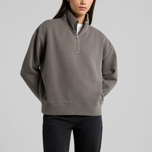 Sweat-shirt élégant à fermeture éclair pour femmes, confortable, polyvalent et parfait pour toutes les saisons. - Product Image 5