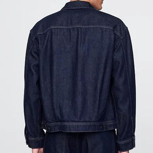 Veste en jean d'hiver de style optimal, taille standard, veste pour homme de haute qualité, logo frontal personnalisable, respirante, fabriquée dans un bon matériau - Product Image 2