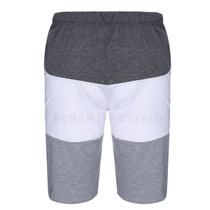 Ensemble short et t-shirt de gymnastique respirant de haute qualité pour hommes et survêtement de gymnastique d'été unisexe à imprimé solide - Product Image 6