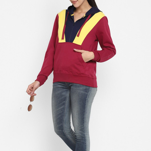 Sudadera con capucha y cordón con cremallera de longitud Regular para mujer, diseño sólido de moda que combina con todo, forro polar frontal fino de invierno 2025-2026 - Product Image 6