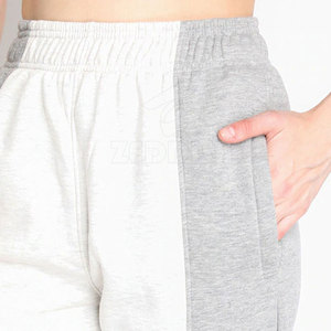 Bajo MOQ Diseño personalizado Invierno Mujer Chándales Sólido Casual Uso al aire libre Color personalizado Cuello alto 100% Chándal de algodón - Product Image 4