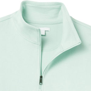 2025 Cotton Fleece Quarter Zip Sweatshirts for <b>Men</b> Plain Fashion Winter <b>Tops</b> Breathable <b>Thermal</b> <b>Men</b> Sweatshirts OEM Custom - Product Image 5