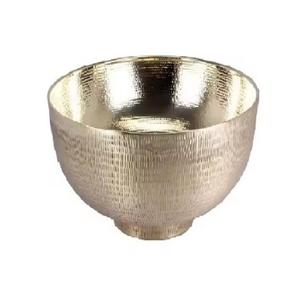 Cuenco con diseños curvos de alta calidad, acabado de color dorado, frutero más vendido para la decoración de su hogar - Product Image 1