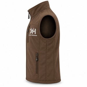 เสื้อกั๊กสำหรับล่าสัตว์แบบ Softshell น้ำหนัก 280GSM ผลิตตามสั่ง OEM ขายส่ง - Product Image 3