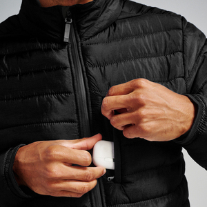 Vêtements de ville d'hiver OEM veste de créateur de haute qualité veste matelassée coupe-vent à motif d'impression personnalisé veste matelassée chaude pour hommes - Product Image 5