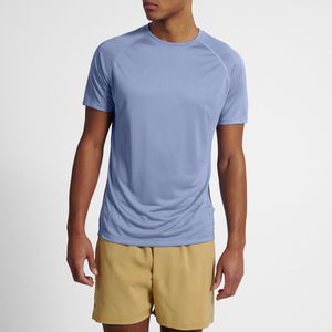 เสื้อยืดผู้ชายขายดีประจำปี 2025 สกรีนโลโก้ได้ ผ้าโพลีเอสเตอร์/คอตตอน ระบายอากาศดี ทรงหลวม คอกลม แขนสั้น เหมาะสำหรับเล่นกีฬา วิ่ง ออกกำลังกาย - Product Image 1