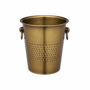 Hielera para Champán de Diseño Elegante, Enfriador de Vino de Metal de Latón Antiguo para el Hogar y Bar, Enfriador de Cerveza para Fiestas - Product Image 1