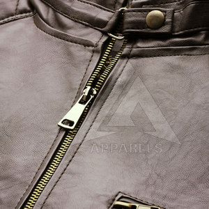 Chaqueta de cuero 2025 para hombre de talla grande, chaqueta clásica de cuero PU con cremallera para motocicleta, Otoño Invierno, tela de lona, Chaqueta corta - Product Image 5