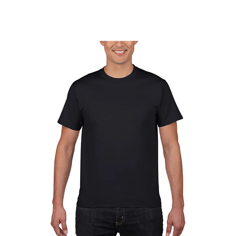 Camiseta masculina de algodão, de alta qualidade, 100% poliéster, casual, roupa masculina, logotipo personalizado, quantidade em massa, manga curta, bestselling