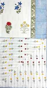 Jaipur เตียงเดี่ยวผ้าฝ้ายเนื้อนุ่มระบายอากาศได้ดีแบบดั้งเดิมผ้าฝ้ายพิมพ์ลาย100% แบบย้อนกลับได้ทำด้วยมือ - Product Image 3