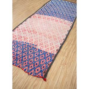 Tapis en laine noués à la main Nuray, motif géométrique rose et violet, pour la décoration de la maison, du salon ou de la voiture, taille 9x12 - Pae-4578 - Product Image 2