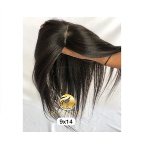Mejor Raw Top Virgin Venta caliente 9x14 suave sedoso recto Color Natural Topper humano indio al por mayor brasileño cutícula alineada cabello - Product Image 1