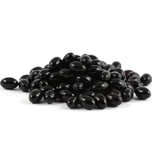 Kapsul Gel lembut minyak biji hitam organik dengan kemasan Label pribadi kapsul minyak biji hitam Tambahkan Shilajit dan safron