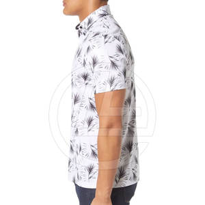 Camiseta Polo de dos tonos para hombre con diseño elegante 100% algodón ligero y transpirable ajuste holgado - Product Image 4