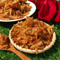 Alevín Frito Crujiente, Snack de Mariscos al por Mayor para Tiendas de Conveniencia y Mini Mercados