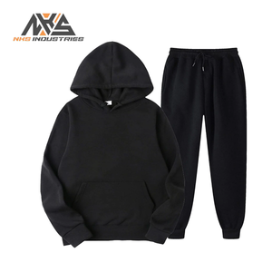 Conjunto de dos piezas unisex, chándal informal, ropa deportiva para correr, conjuntos de invierno, jersey de manga larga, sudaderas con capucha, sudadera, pantalones de chándal, traje - Product Image 1