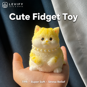 Giocattolo Squishy Gatto Neinei Kawaii, Super Morbido, a Lenta Risalita, in TPR, Antistress, Realistico, a Forma di Gattino, Giocattolo Antistress, Vendita all'Ingrosso, OEM - Product Image 6
