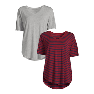 Nouveaux T-shirts à manches courtes pour femmes à bas prix, Design personnalisé, T-shirts pour femmes de BD - Product Image 4